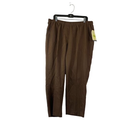 Allison Daley Pants - Allison Daley Women's Brown Pants